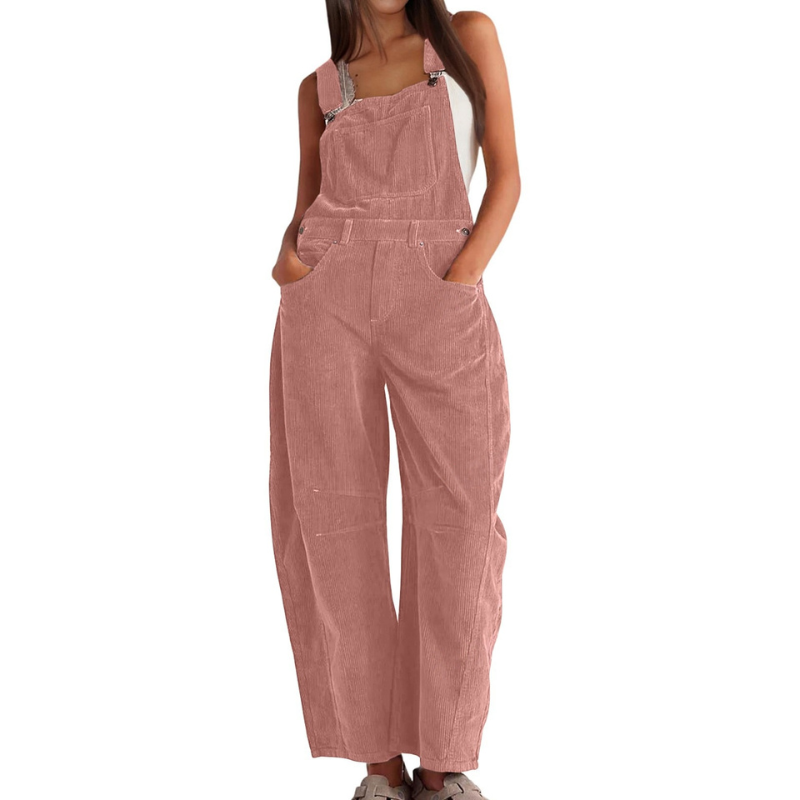 Ethel | Stylish Barrel Wide Leg Overall Jumpsuit